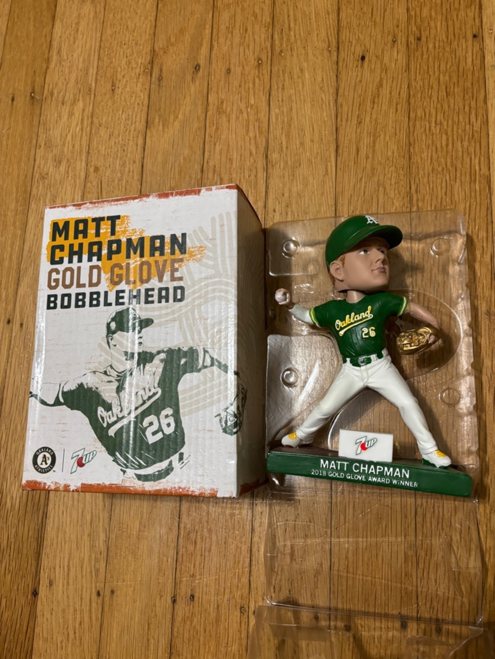 Oakland A’s Matt Chapman Gold Glove Bobblehead SGA 4/20/19